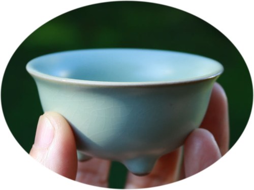 Gong-Fu tea cup ru kiln E